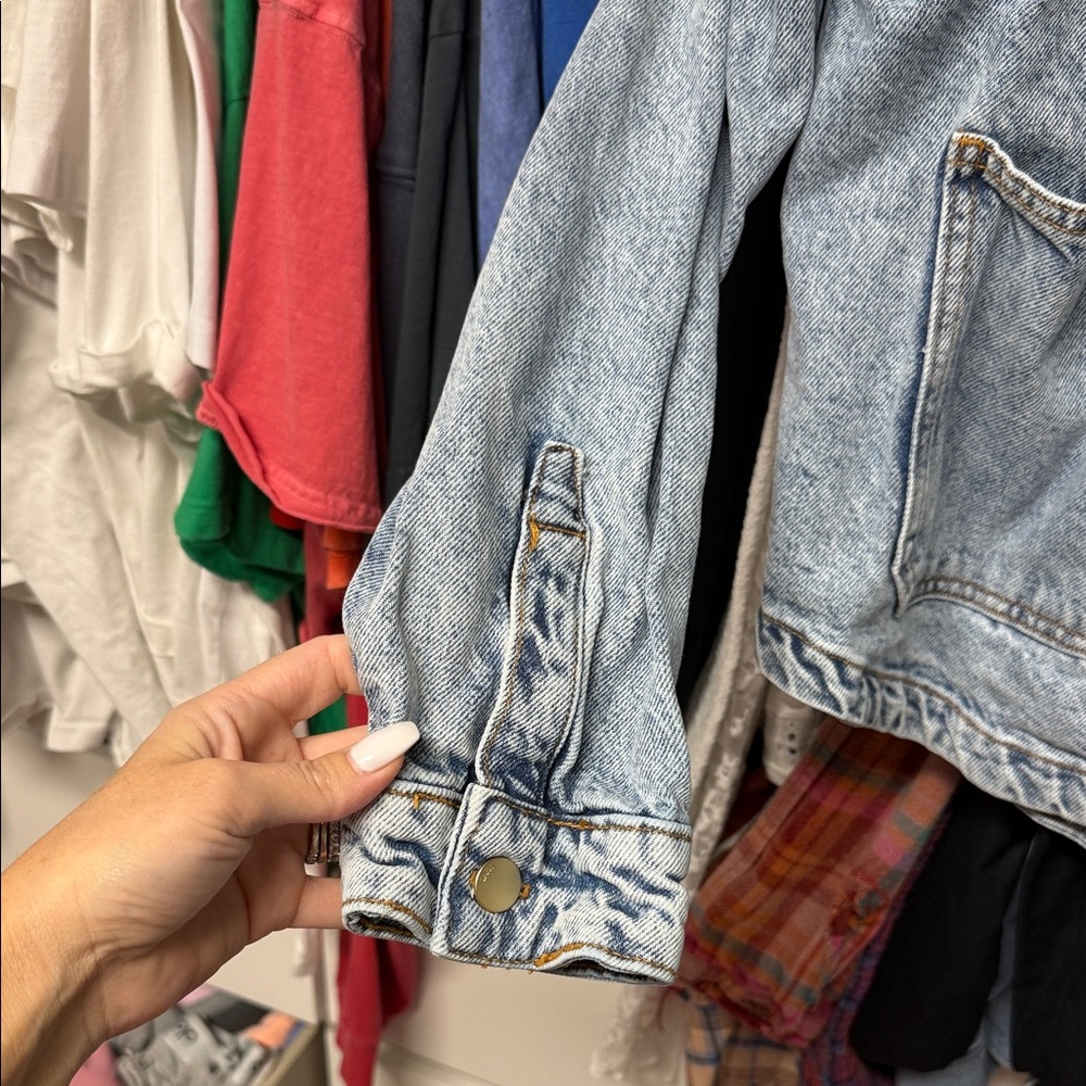 Zara Classic Blue Denim Jacket - Picture 5 of 5